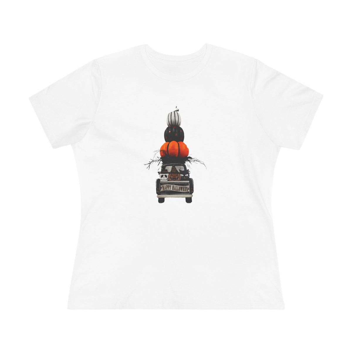 Vintage Halloween Shirt | Pumpkin Pickup Women's Tee
