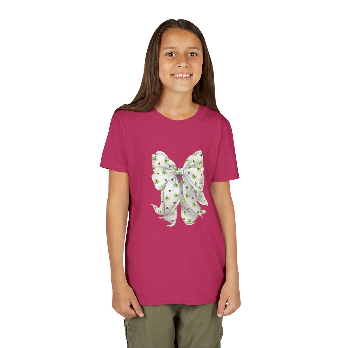 Shamrock Hearts Youth Tee - Spread the Luck and Love! - Whippie's