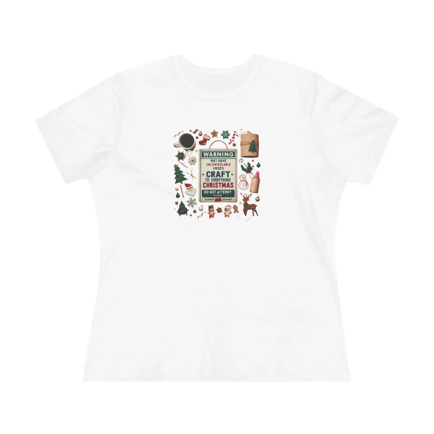 Warning: Uncontrollable Urge to Craft - Women's Softstyle Tee - Whippie's