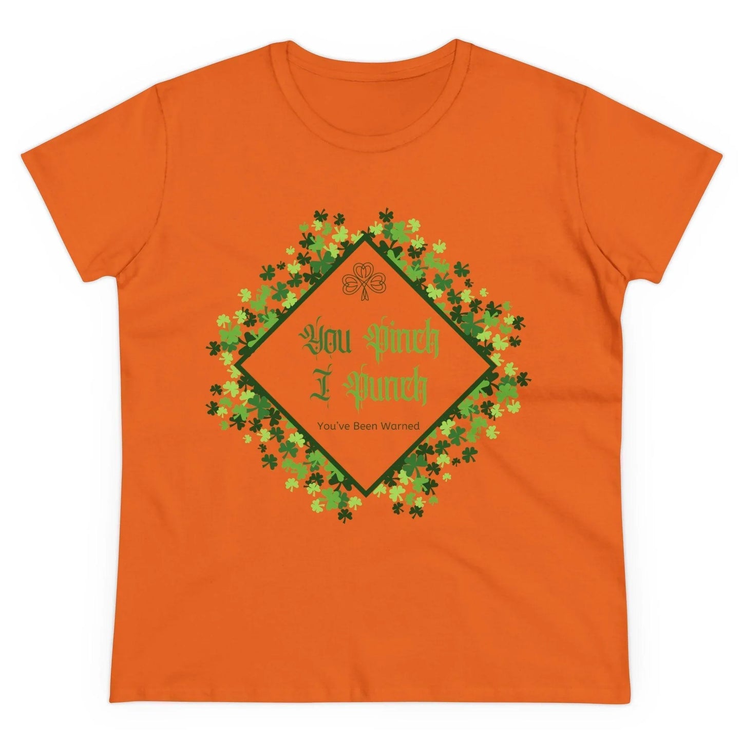 🍀 You Pinch I Punch 🍀 Women's Tee ☘️ A touch of Irish luck! - Whippie's
