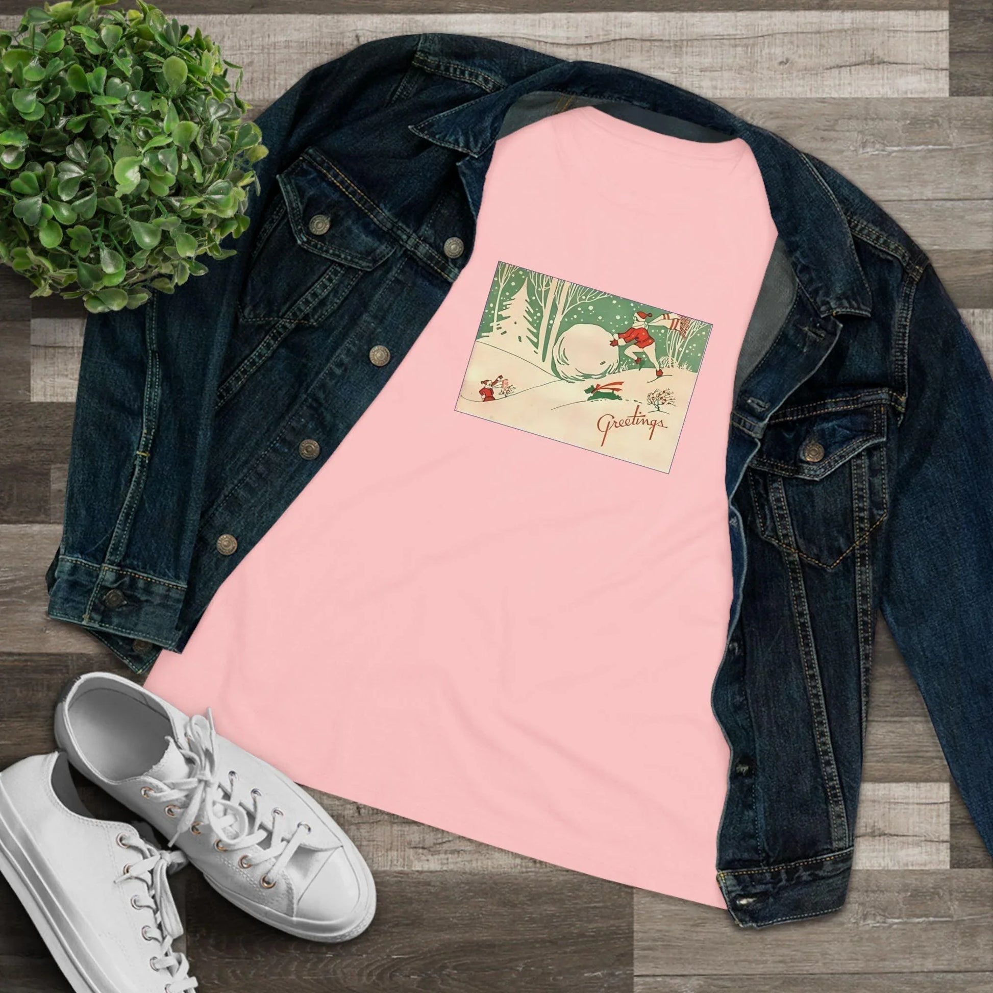Greetings - Snow Fun - Women's Tee - Whippie's