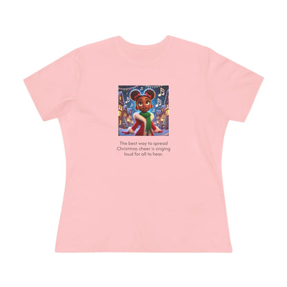 Caroler - Christmas Cheer - BHSB Girl - Women's Softstyle Tee - Whippie's