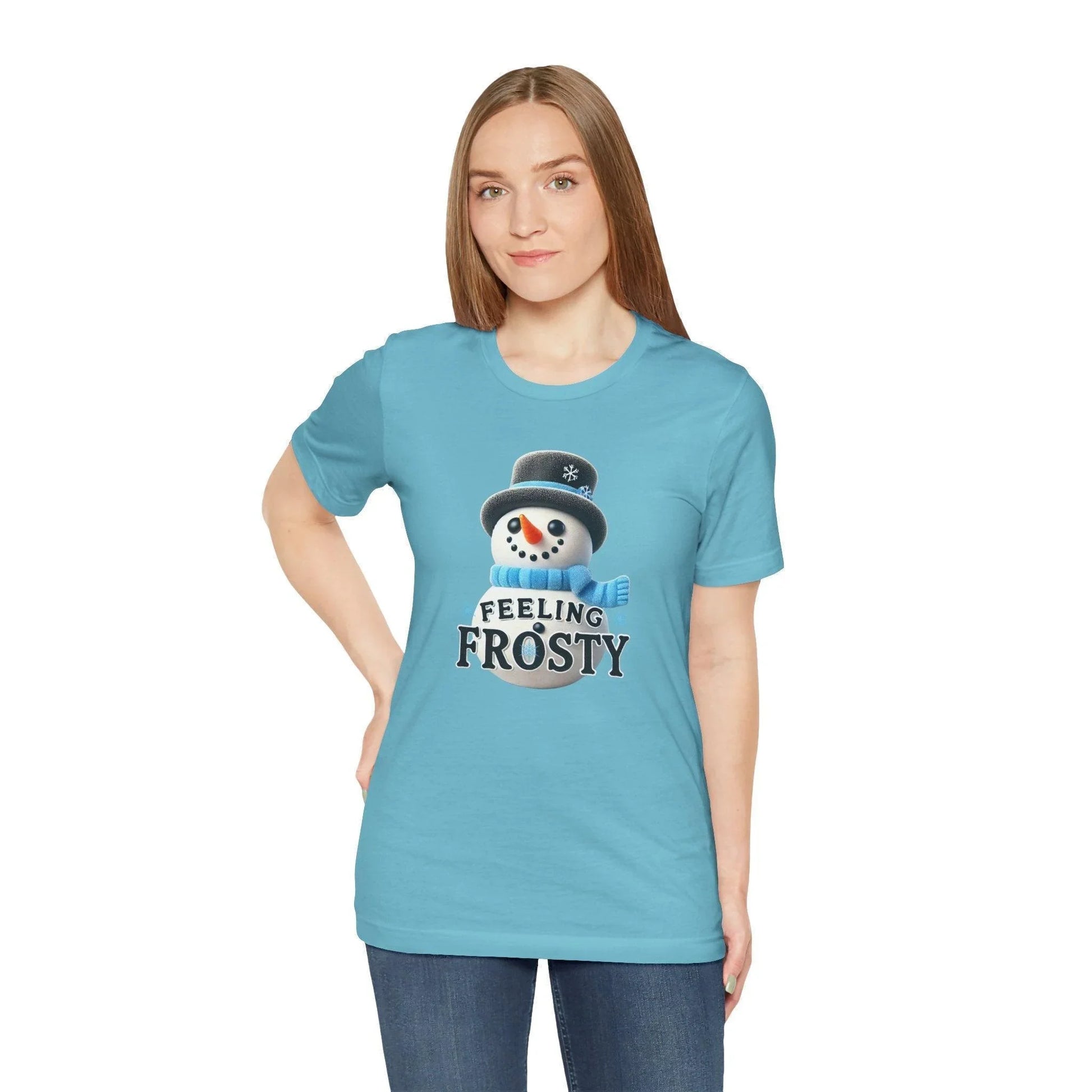 ☃️ Feeling Frosty? ❄️ Unisex Jersey Tee ✨ Embrace the winter chill! - Whippie's