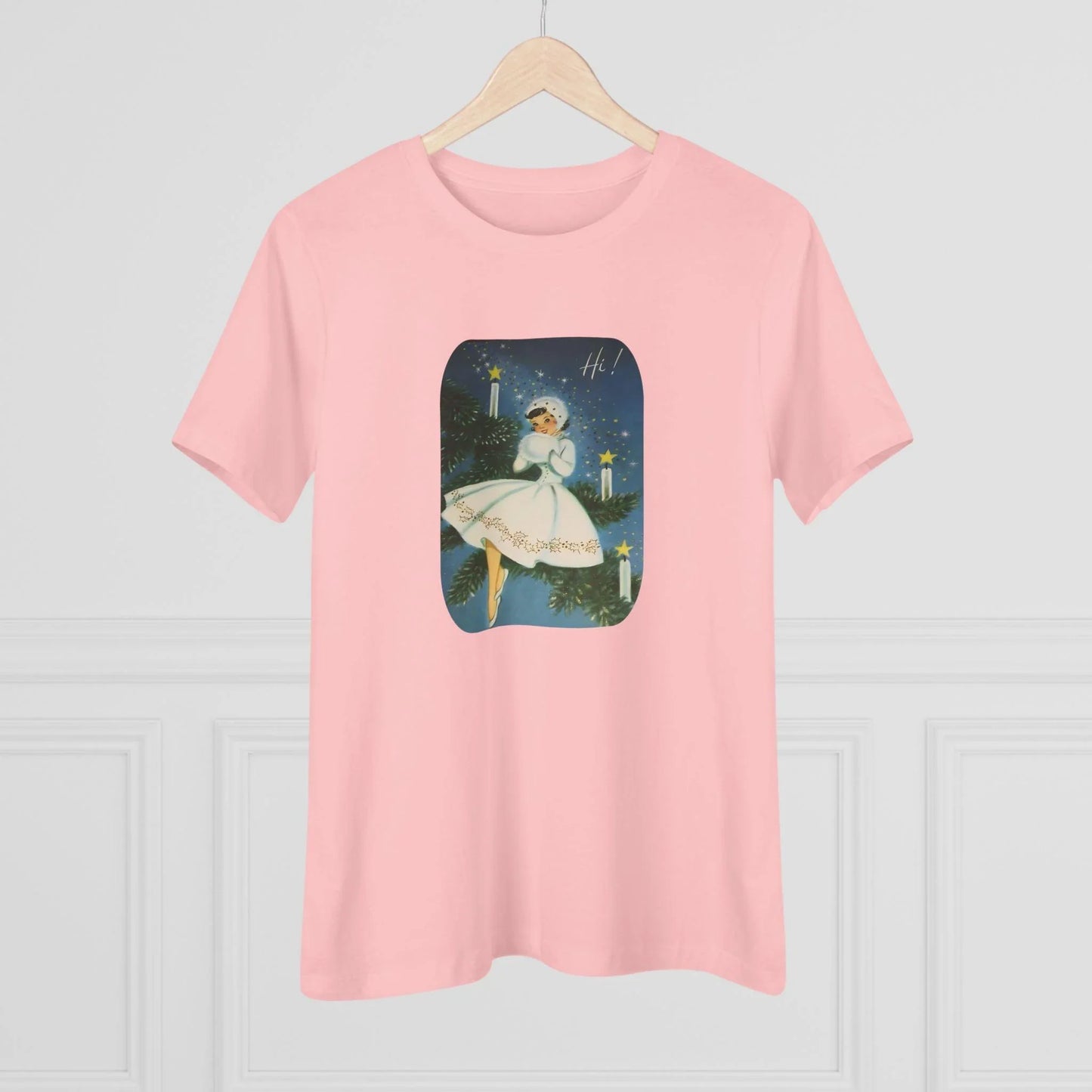 Hi! Lady in White - Women's Tee - Whippie's
