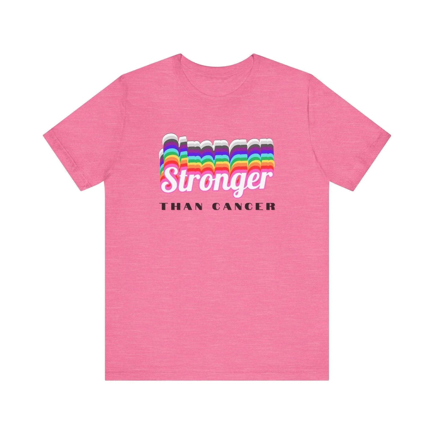 💪 Stronger Than Cancer 🎗️ Unisex Jersey Tee ✨ Show your support, wear your strength. - Whippie's