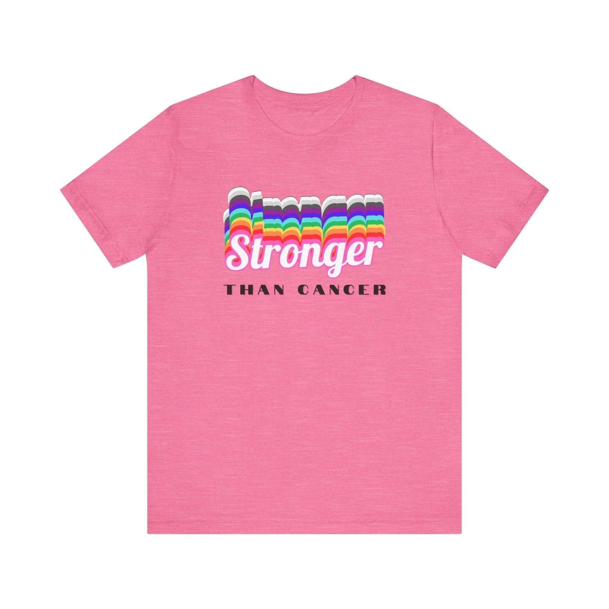💪 Stronger Than Cancer 🎗️ Unisex Jersey Tee ✨ Show your support, wear your strength. - Whippie's