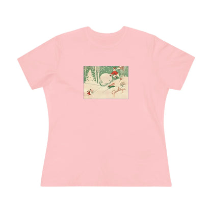 Greetings - Snow Fun - Women's Tee - Whippie's