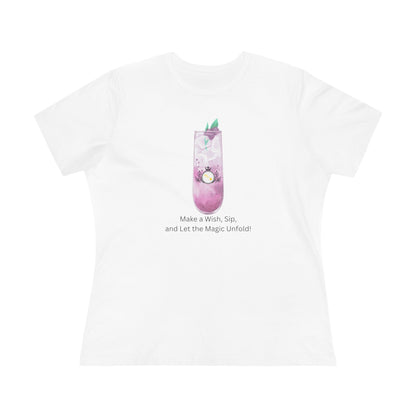 Wishing Star Cocktail Shirt - Make a Wish, Sip & Let the Magic Unfold