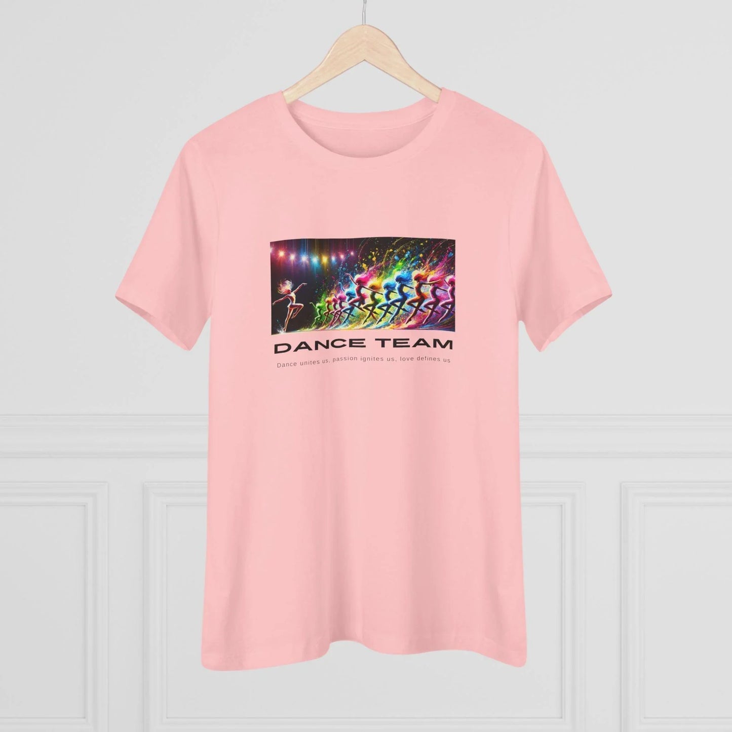 Dance Team: Dance unites us, passion ignites us, love defines us! 💃‍♀️ Women's Softstyle Tee 🎨 - Whippie's