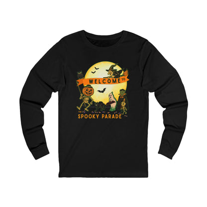 Halloween Long Sleeve Shirt | Welcome to the Spooky Parade Unisex Tee