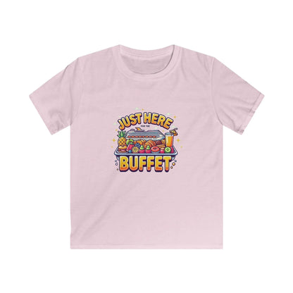 Just Here for the Buffet" Kids' Tee! 🛳️🍽️ (Yummy! 😋) - Whippie's