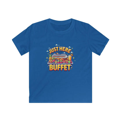 Just Here for the Buffet" Kids' Tee! 🛳️🍽️ (Yummy! 😋) - Whippie's