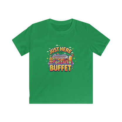 Just Here for the Buffet" Kids' Tee! 🛳️🍽️ (Yummy! 😋) - Whippie's
