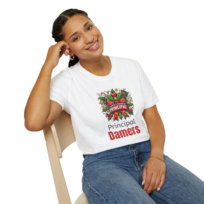 Santa™s Favorite School Principal Christmas Shirt | Unisex Tee