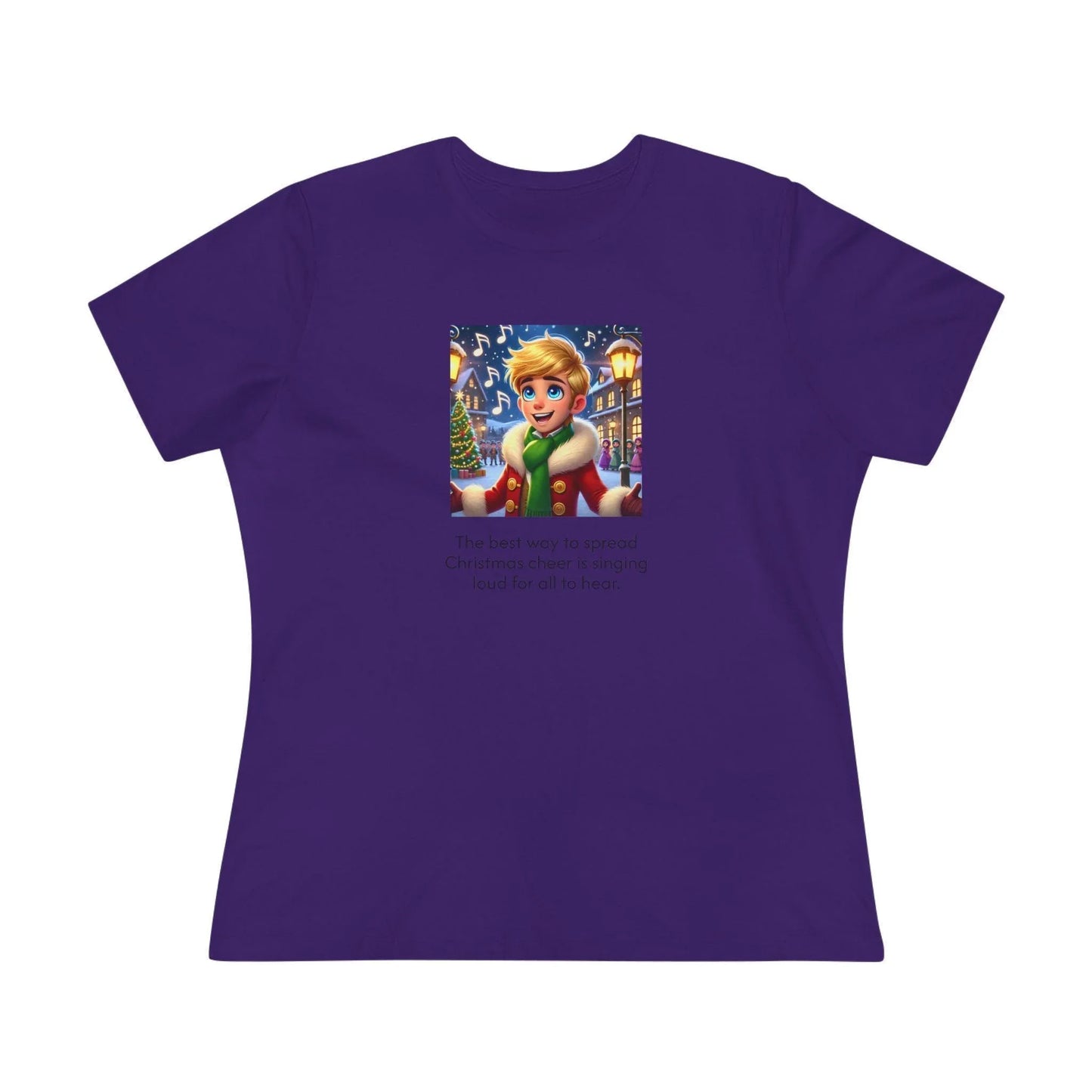 Caroler - Christmas Cheer - BHB Boy - Women's Tee - Whippie's
