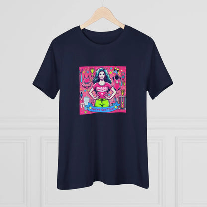 Dance Mom Magic (Brunette Mom) - A Colorful Celebration 🌈 - Women's Softstyle Tee - Whippie's