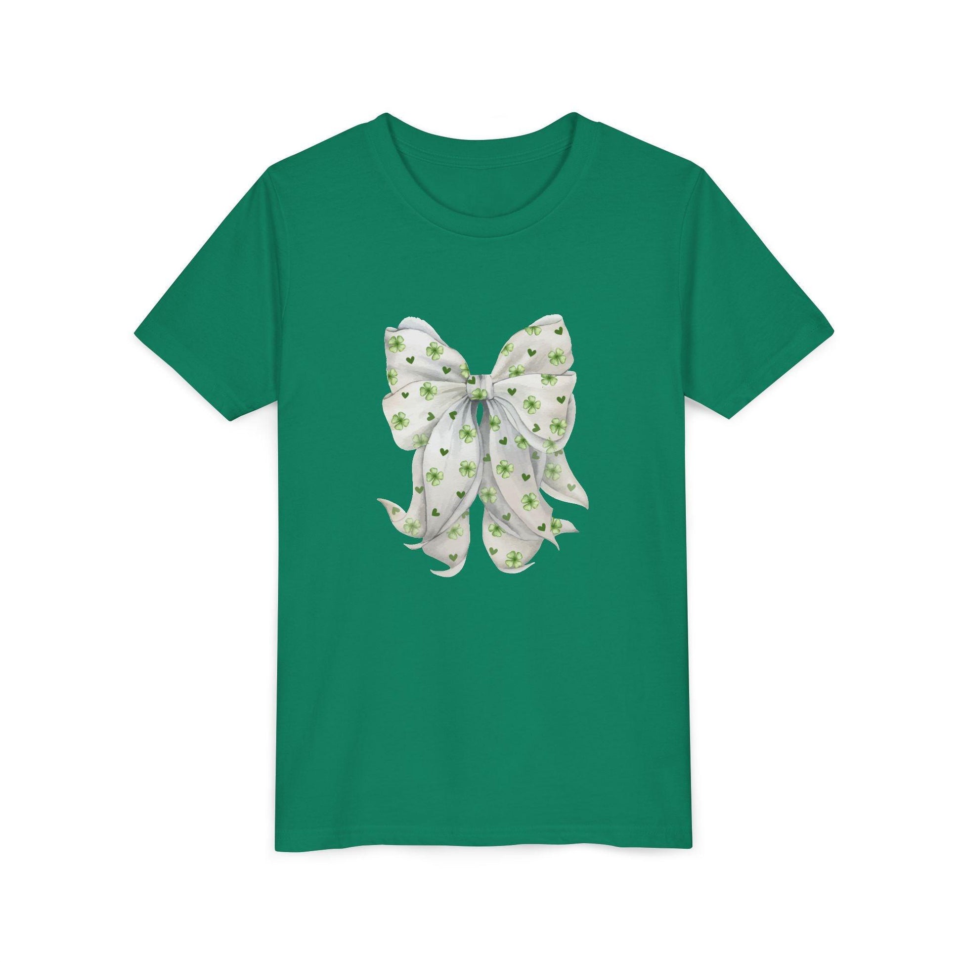 Shamrock Hearts Youth Tee - Spread the Luck and Love! - Whippie's