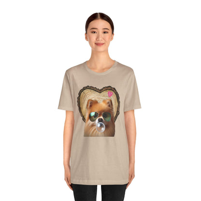 Pom Love Unisex Jersey Tee - 🐶💖 Spread the Pom Love! 💖🐶 - Whippie's