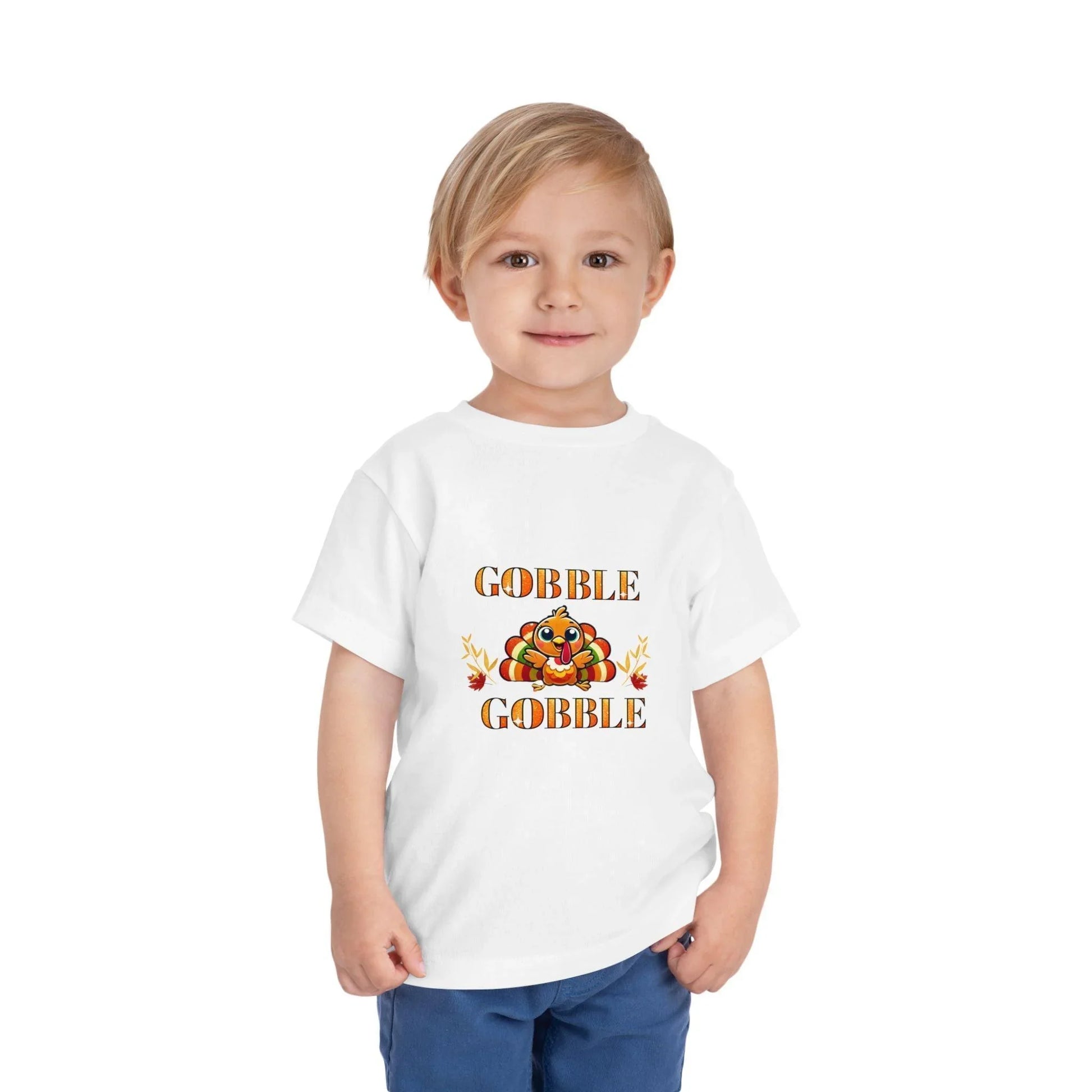 GOBBLE GOBBLE - Toddler Short Sleeve Tee - Whippie's