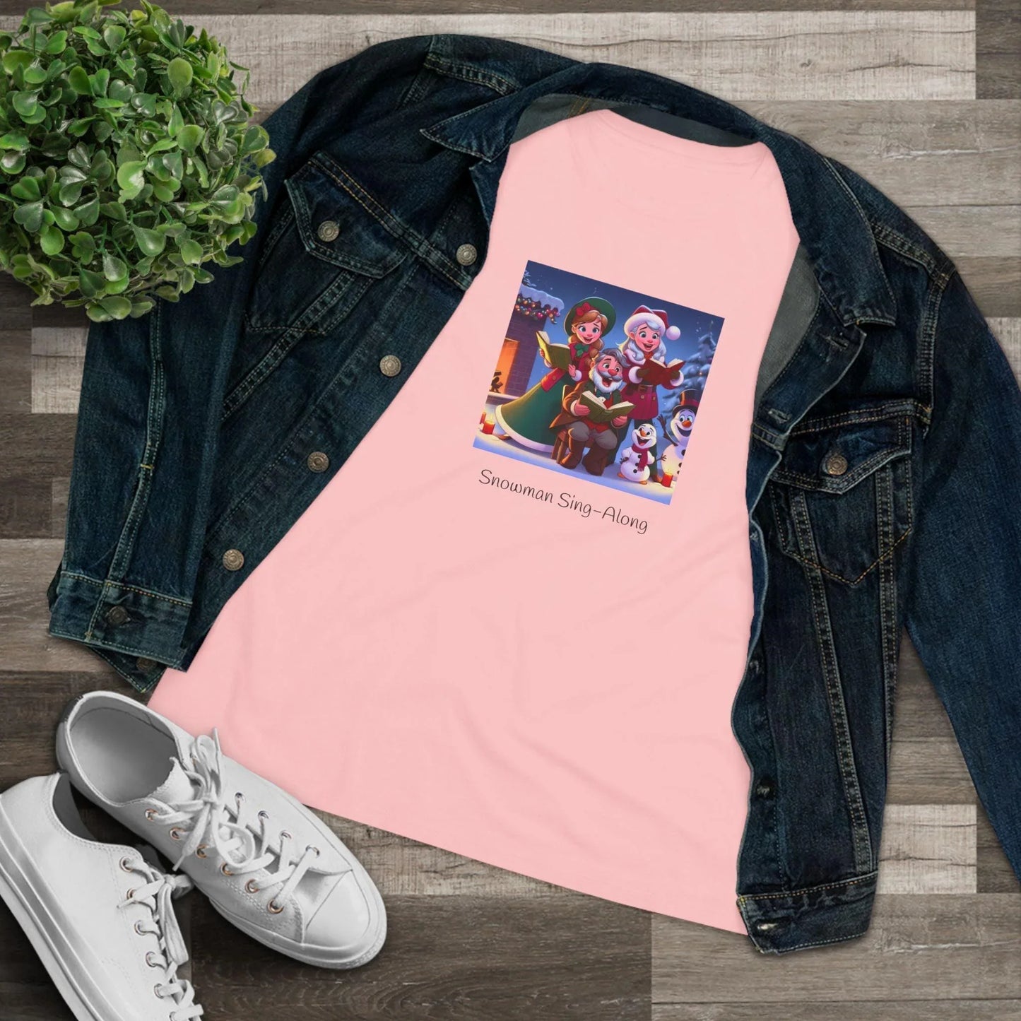 Snowman Sing-Along - Women's Tee - Whippie's