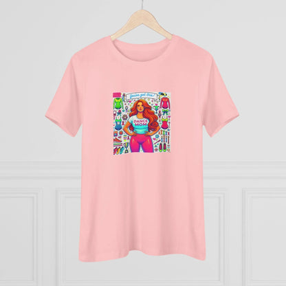 Dance Mom: You've Got This - Red Hair Mom - Curvy - Women's Softstyle Tee - Whippie's