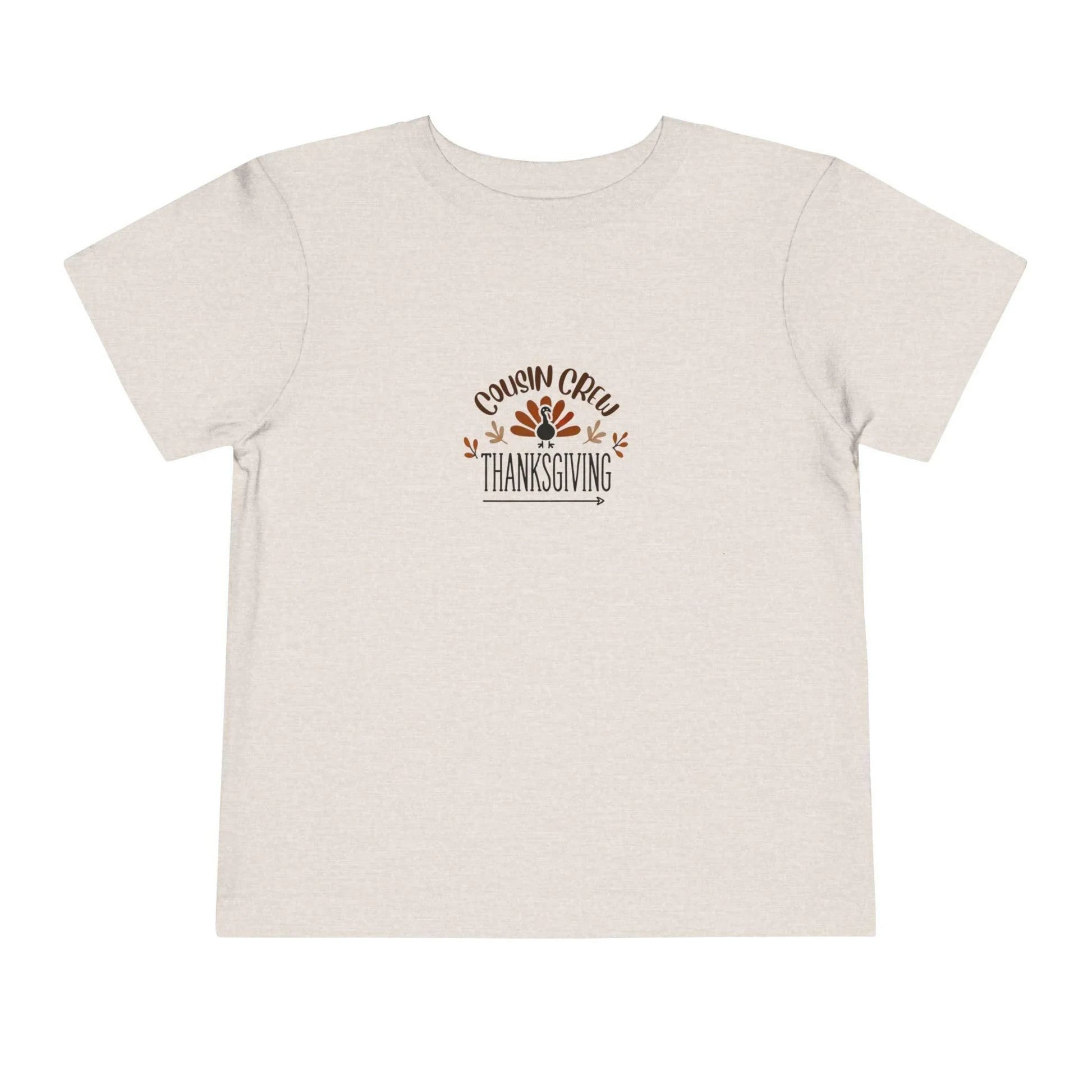 Thanksgiving Cousin Crew - Toddler Short Sleeve Tee - Whippie's