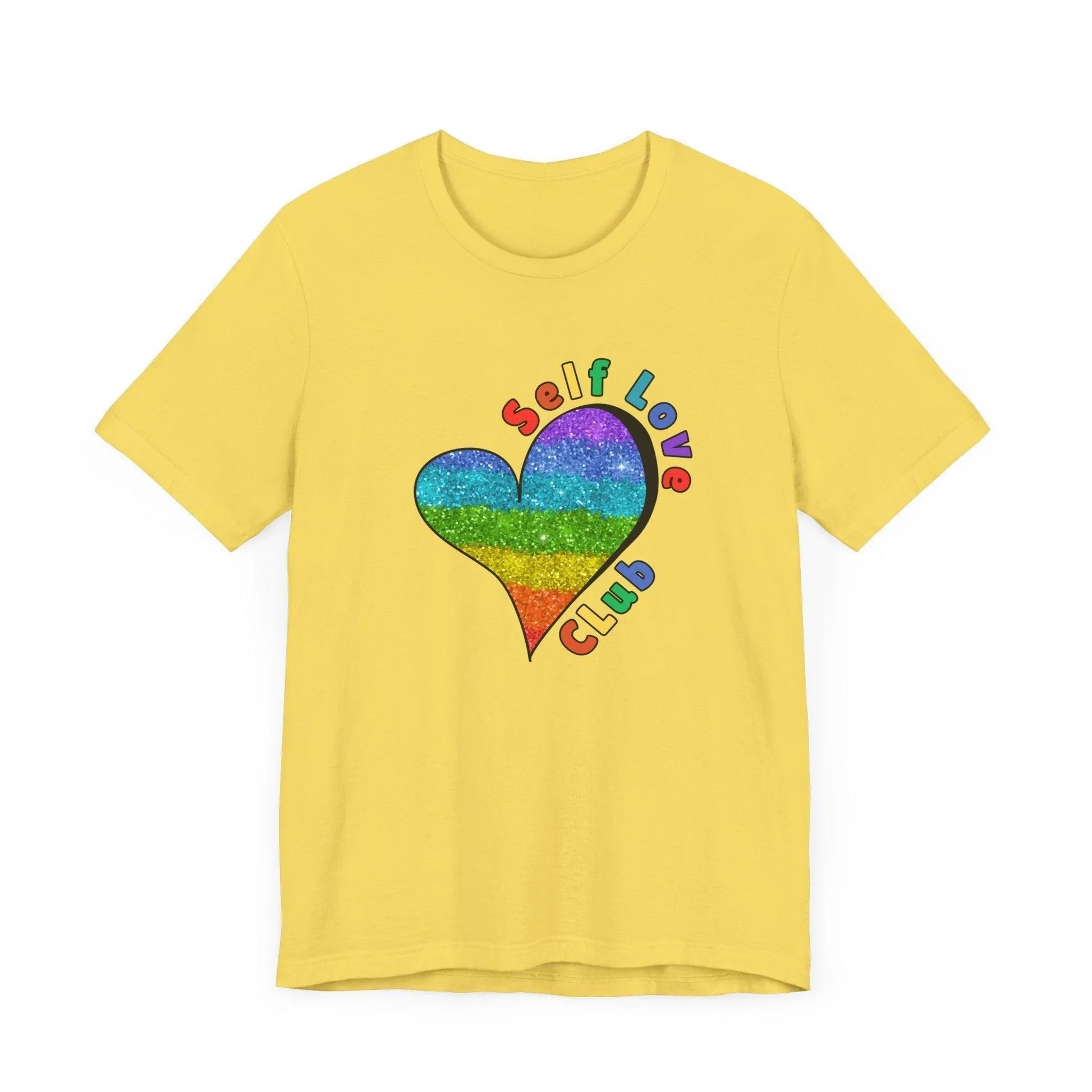 ❤️‍🔥 Self Love Club 🌈 Unisex Tee ✨ Join the club, love yourself! - Whippie's
