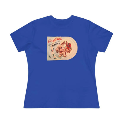 Christmas Has Me Going in Circles - Women's Softstyle Tee - Whippie's
