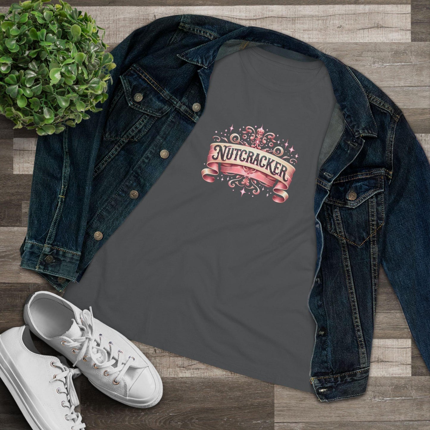 Nutcracker Crest - A Magical Christmas! 🎄 Women's Softstyle Tee - Whippie's