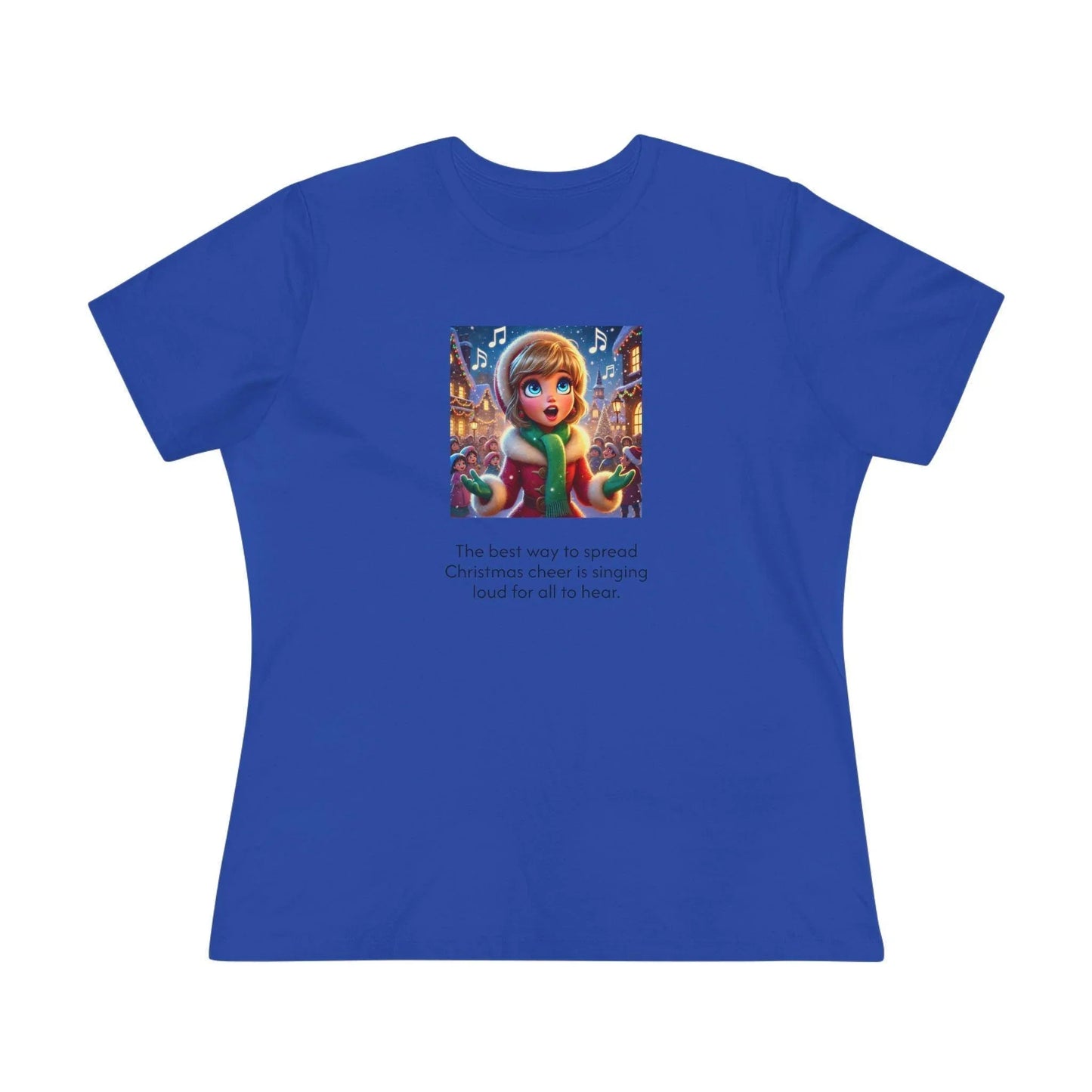 Caroler - Christmas Cheer - BHB Girl - Women's Tee - Whippie's