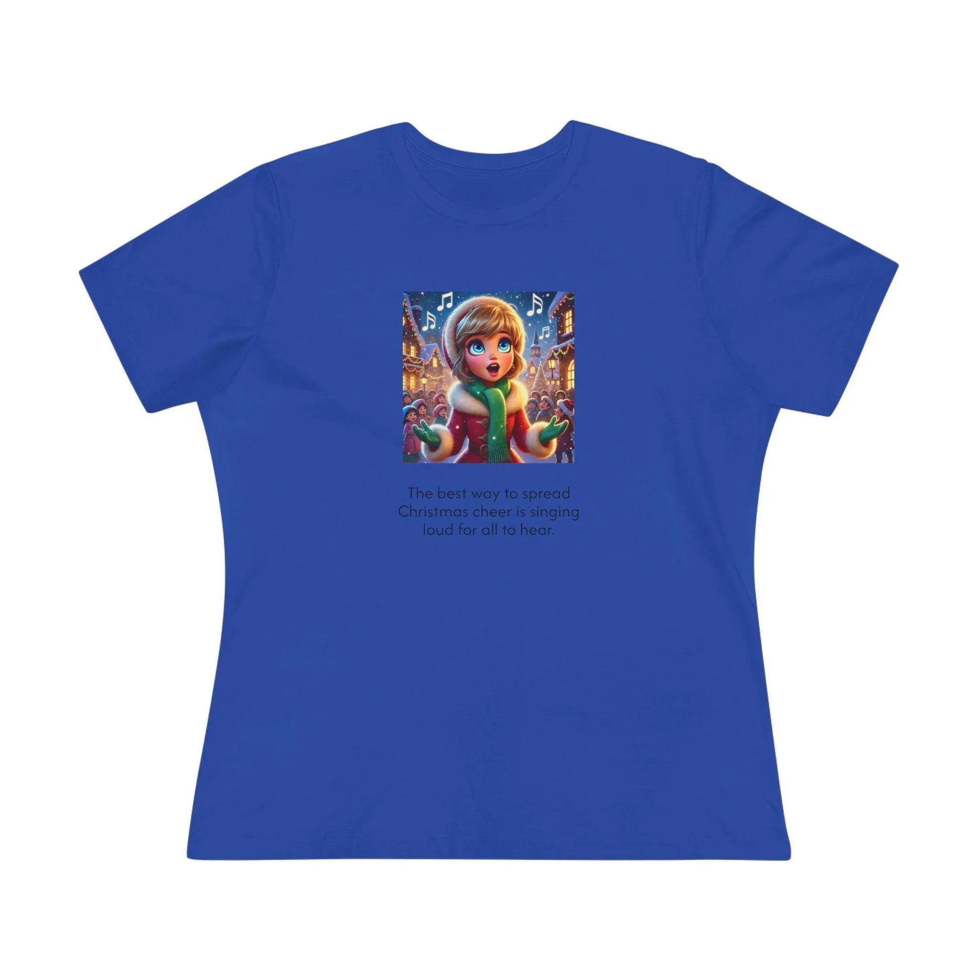 Caroler - Christmas Cheer - BHB Girl - Women's Tee - Whippie's
