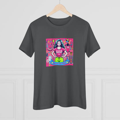Dance Mom Magic (Brunette Mom) - A Colorful Celebration 🌈 - Women's Softstyle Tee - Whippie's
