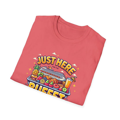 Just Here for the Buffet 🛳️🍽️ - Unisex Tee - Whippie's