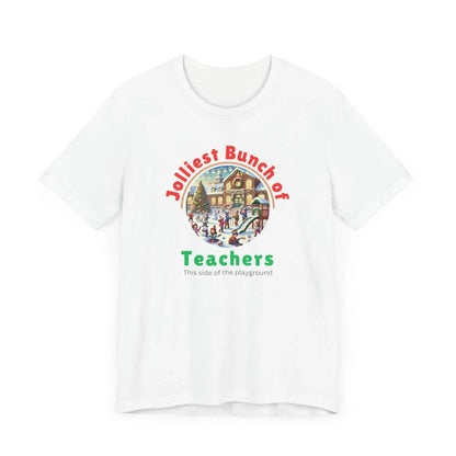 🌴 Jolly Bunch of Teachers ☀️ Unisex Jersey Tee 🧑‍🏫 - Winter Wonderland - Whippie's