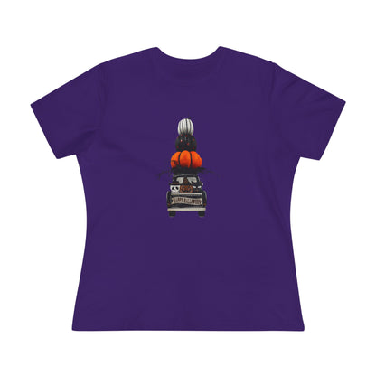 Vintage Halloween Shirt | Pumpkin Pickup Women's Tee