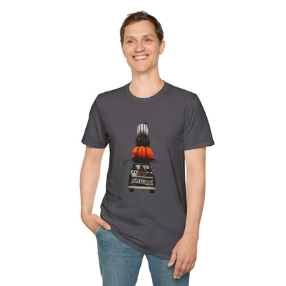 Halloween Truck | Festive Pumpkin Pickup Unisex Tee