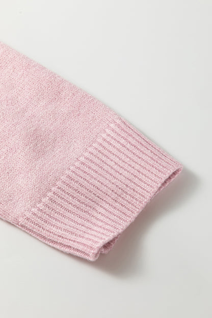 Baggy Love Sweater | Pink Graphic Pullover