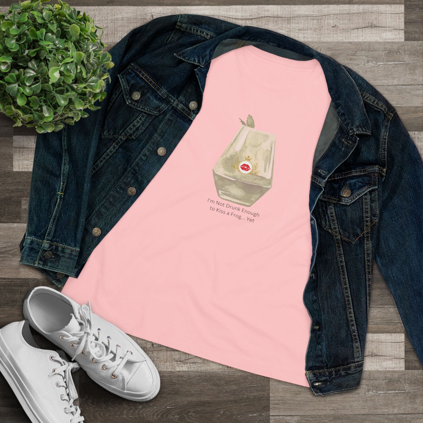 Frog Cocktail Shirt - I’m Not Drunk Enough to Kiss a Frog Yet