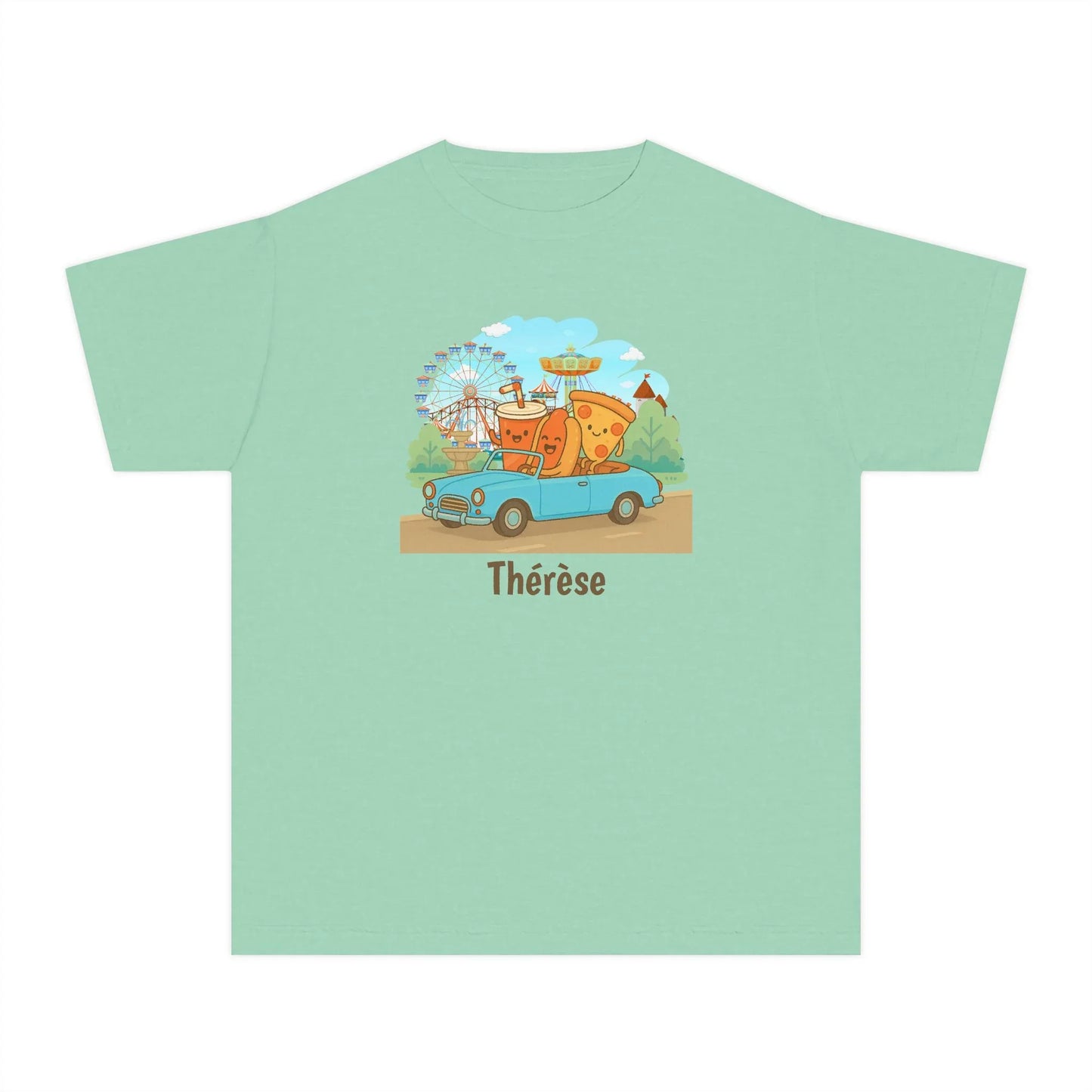 Fast Food Joyride Youth Tee - Fun & Whimsical Adventures! Personalizable