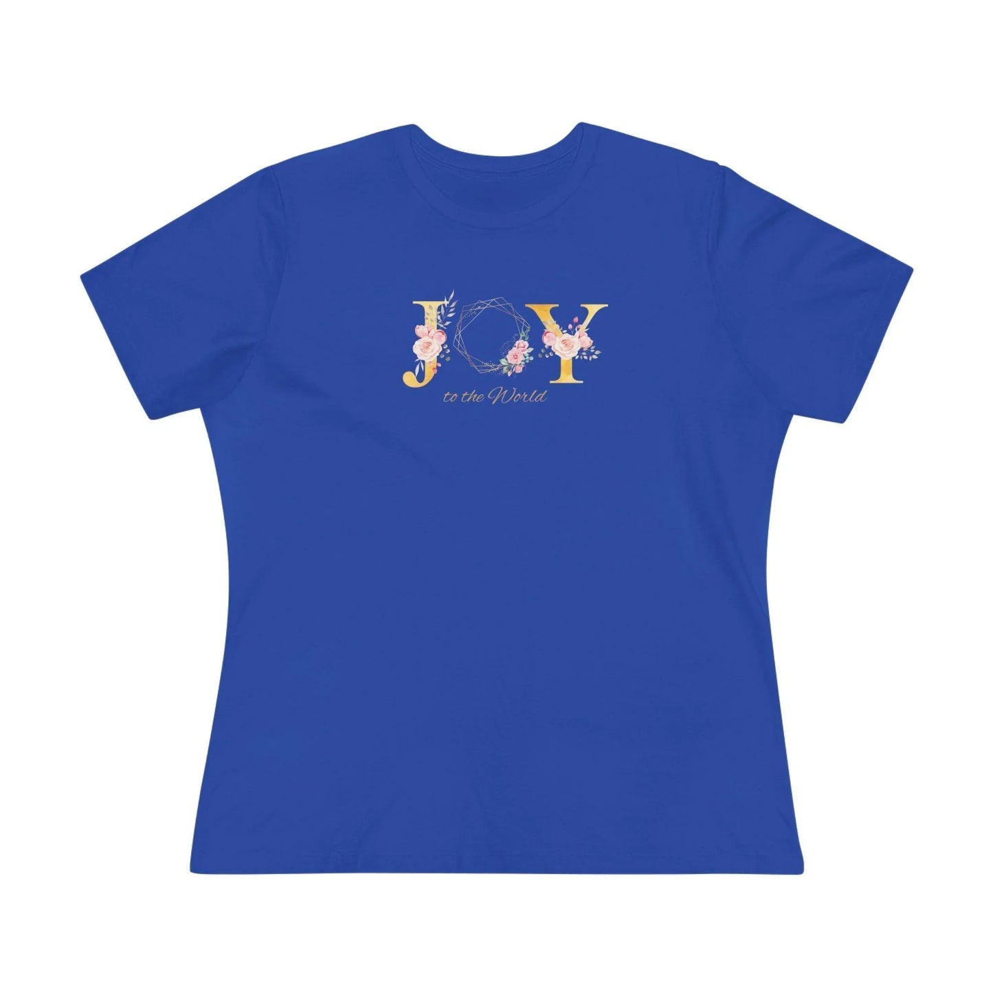 JOY to the World Women's Softstyle T-Shirt 🎄🌎💐 ✨ - Whippie's
