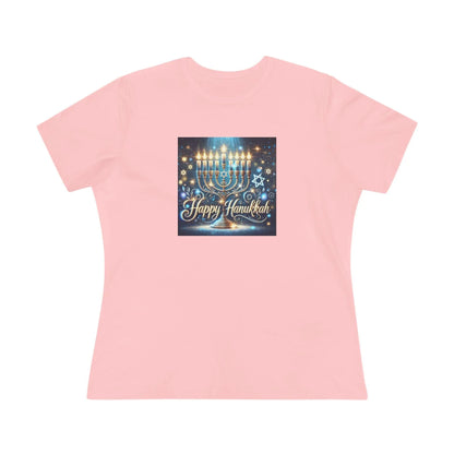 Happy Hanukkah - Women's Tee - Whippie's