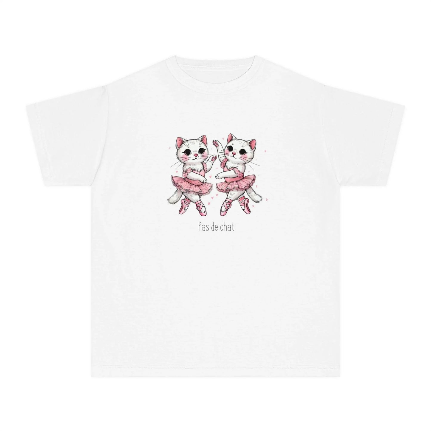 🐈‍⬛ Pas de Chat 🩰 Youth Midweight Tee ✨ - Whippie's