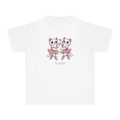 🐈‍⬛ Pas de Chat 🩰 Youth Midweight Tee ✨ - Whippie's