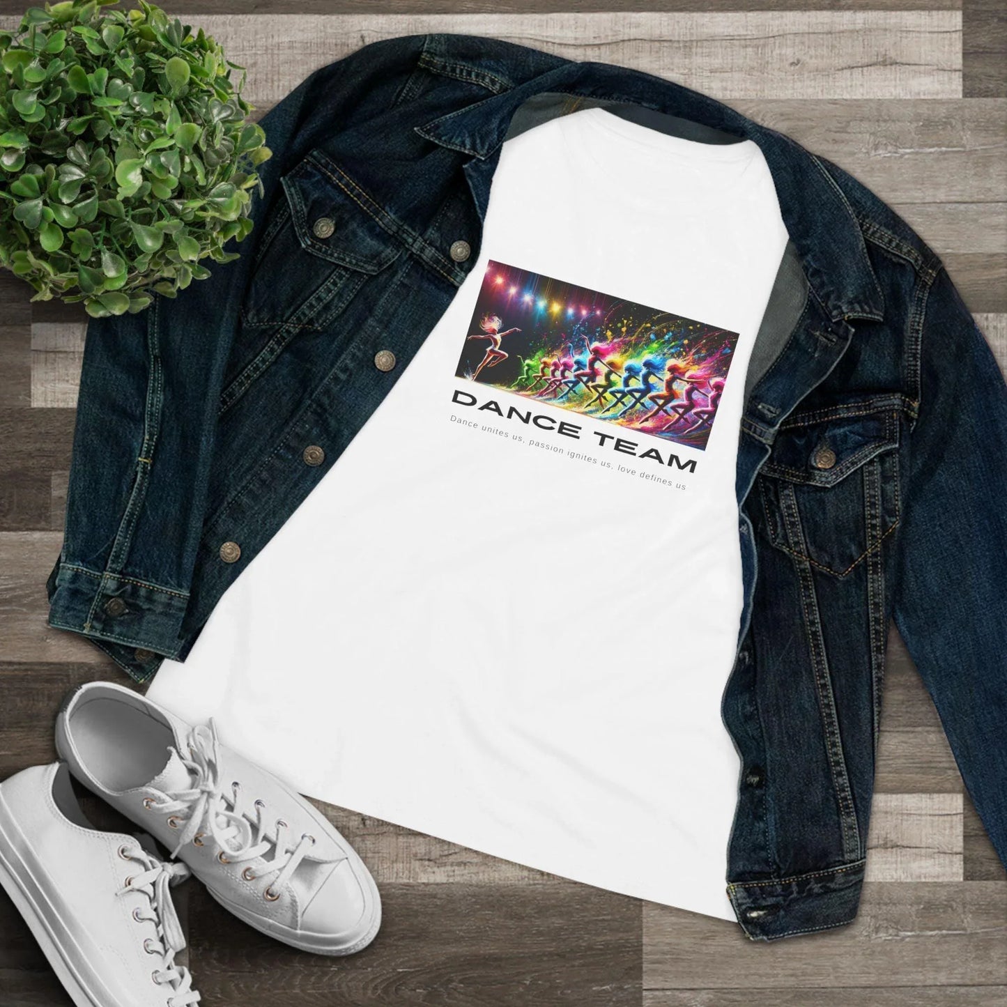 Dance Team: Dance unites us, passion ignites us, love defines us! 💃‍♀️ Women's Softstyle Tee 🎨 - Whippie's
