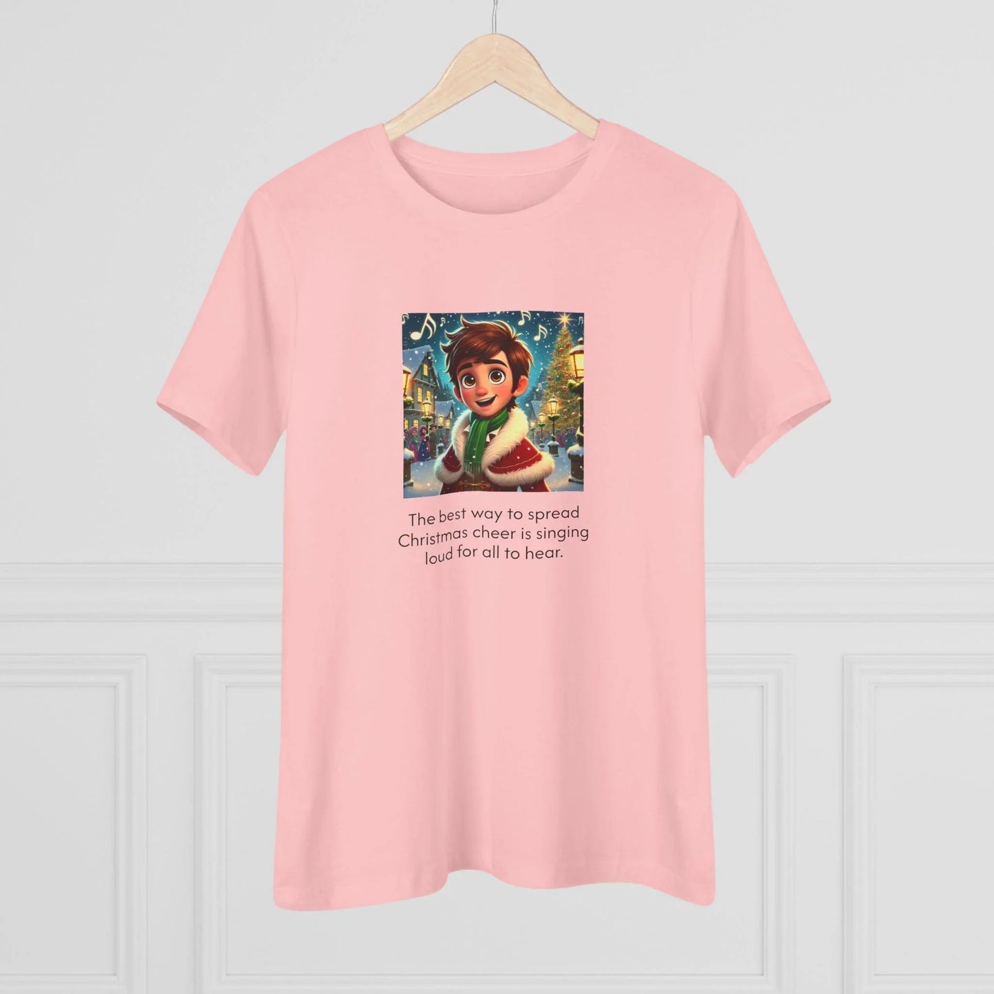 Caroler - Christmas Cheer - BHB Boy - Women's Tee - Whippie's