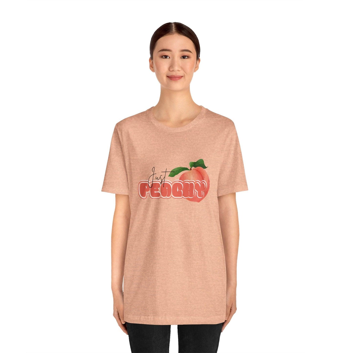 Just Peachy Unisex Jersey Tee - 🍑 Embrace the Sweetness of Life! 🍑 - Whippie's