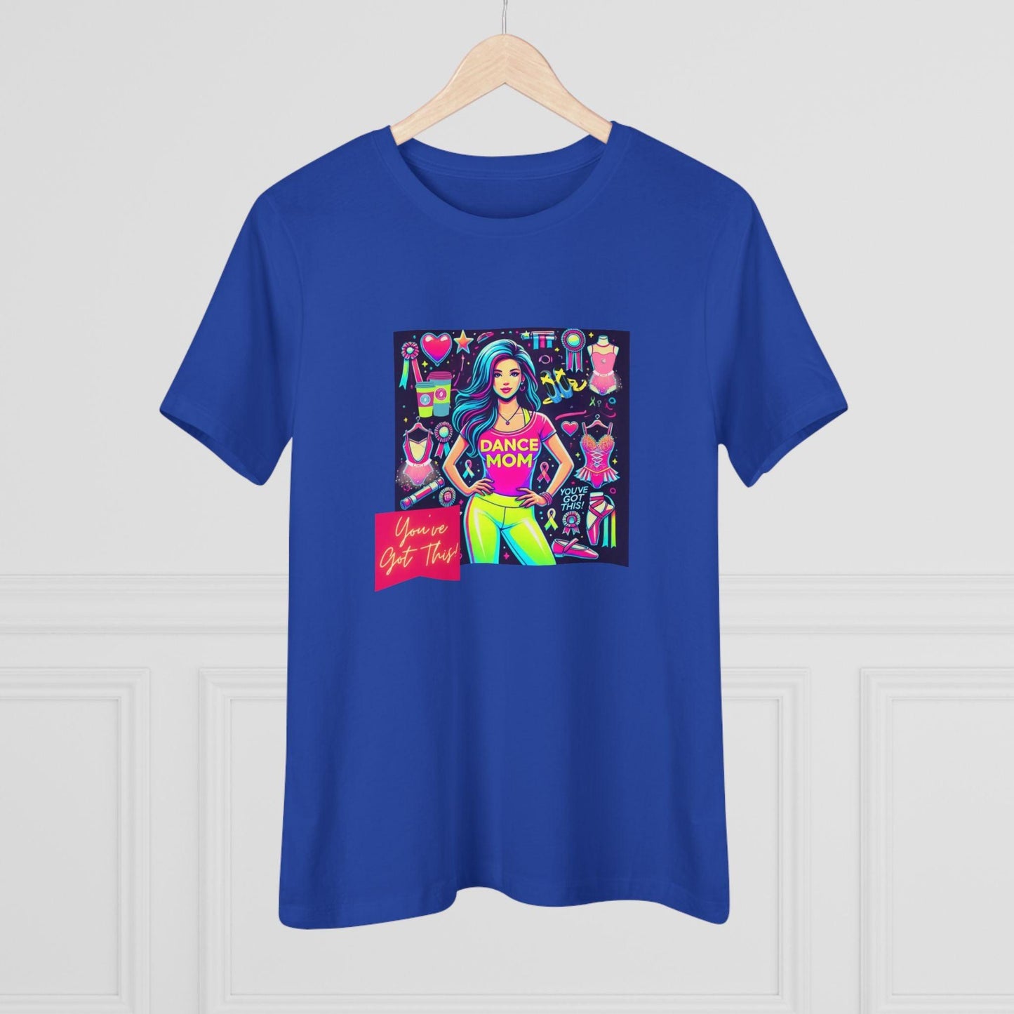 Dance Mom: You've Got This - Stylish Brunette Mom - Women's Softstyle Tee Celebrate Your Inner Dance Mom! - Whippie's