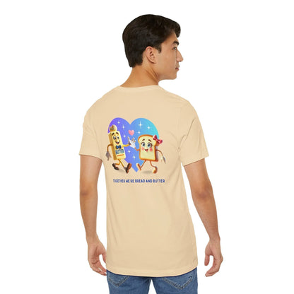 🍞 You're the Bread to My Butter! 🧈 Unisex Jersey Tee ✨ The perfect match! - Personalizable - Whippie's