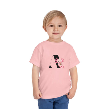Alphabet Adventures: A is for Axolotyl! ✨ Toddler T-Shirt - Whippie's