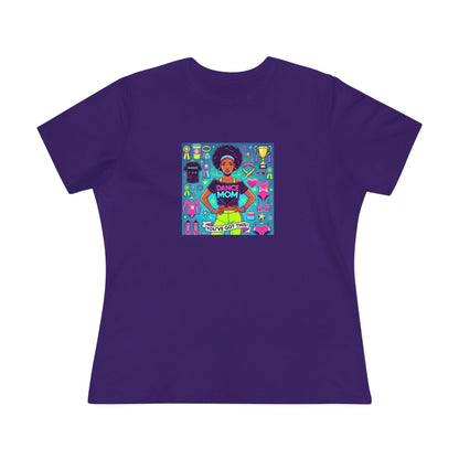 Dance Mom: You've Got This - Darker Skin Tone Mom - Short Hair - Women's Softstyle Tee - Whippie's